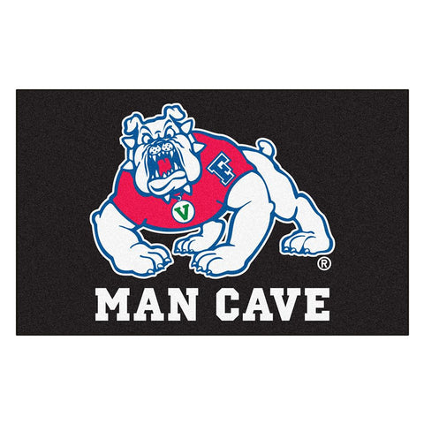 Fresno State Bulldogs Ncaa Man Cave "ulti-mat" Floor Mat (60in X 96in)