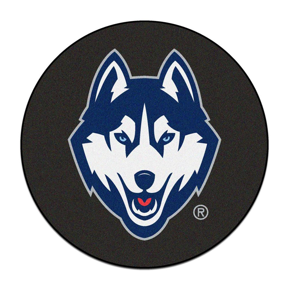 Connecticut Huskies Ncaa Puck Mat (29" Diameter)