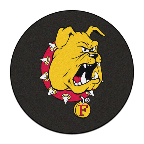 Ferris State Bulldogs Ncaa Puck Mat (29" Diameter)