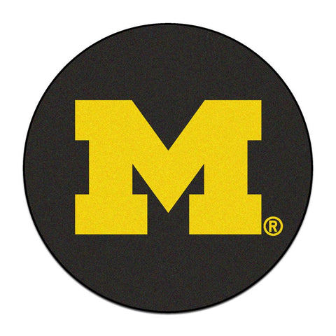 Michigan Wolverines Ncaa Puck Mat (29" Diameter)
