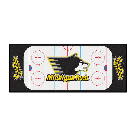 Michigan Tech Huskies Ncaa Floor Runner (29.5"x72")