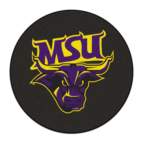 Minnesota State Mankato Mavericks Ncaa Puck Mat (29" Diameter)