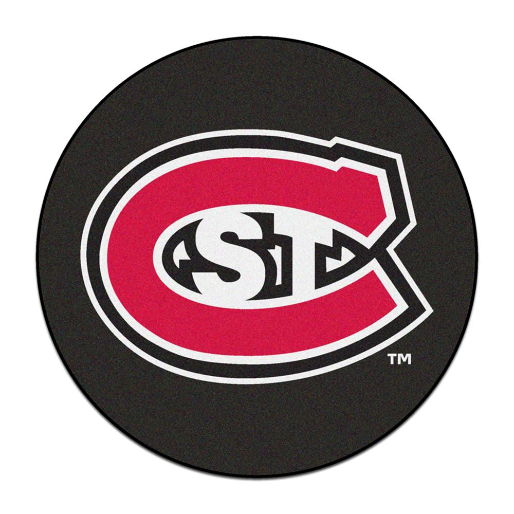 St Cloud State Huskies Ncaa Puck Mat (29" Diameter)