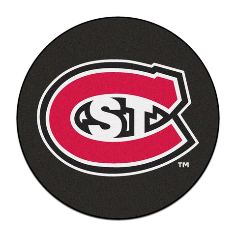 St Cloud State Huskies Ncaa Puck Mat (29" Diameter)