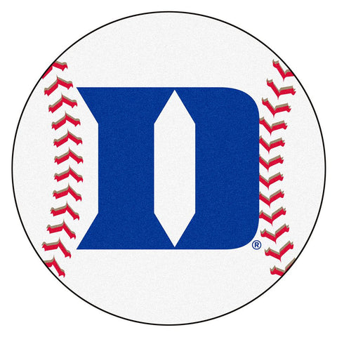 Duke Blue Devils Ncaa Baseball Round Floor Mat (29")