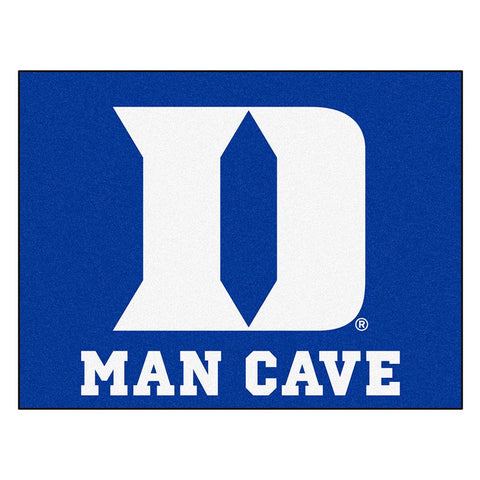 Duke Blue Devils Ncaa Man Cave "all-star" Floor Mat (34in X 45in)