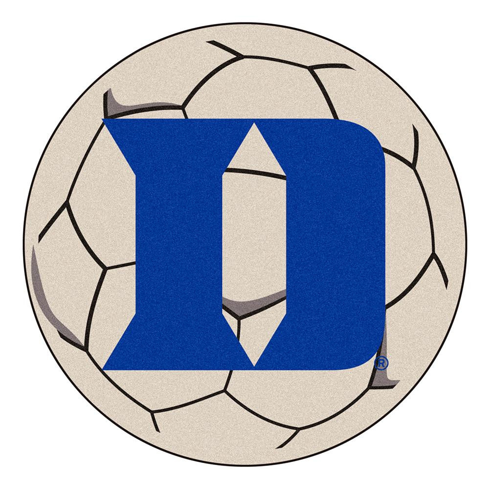 Duke Blue Devils Ncaa Soccer Ball Round Floor Mat (29")