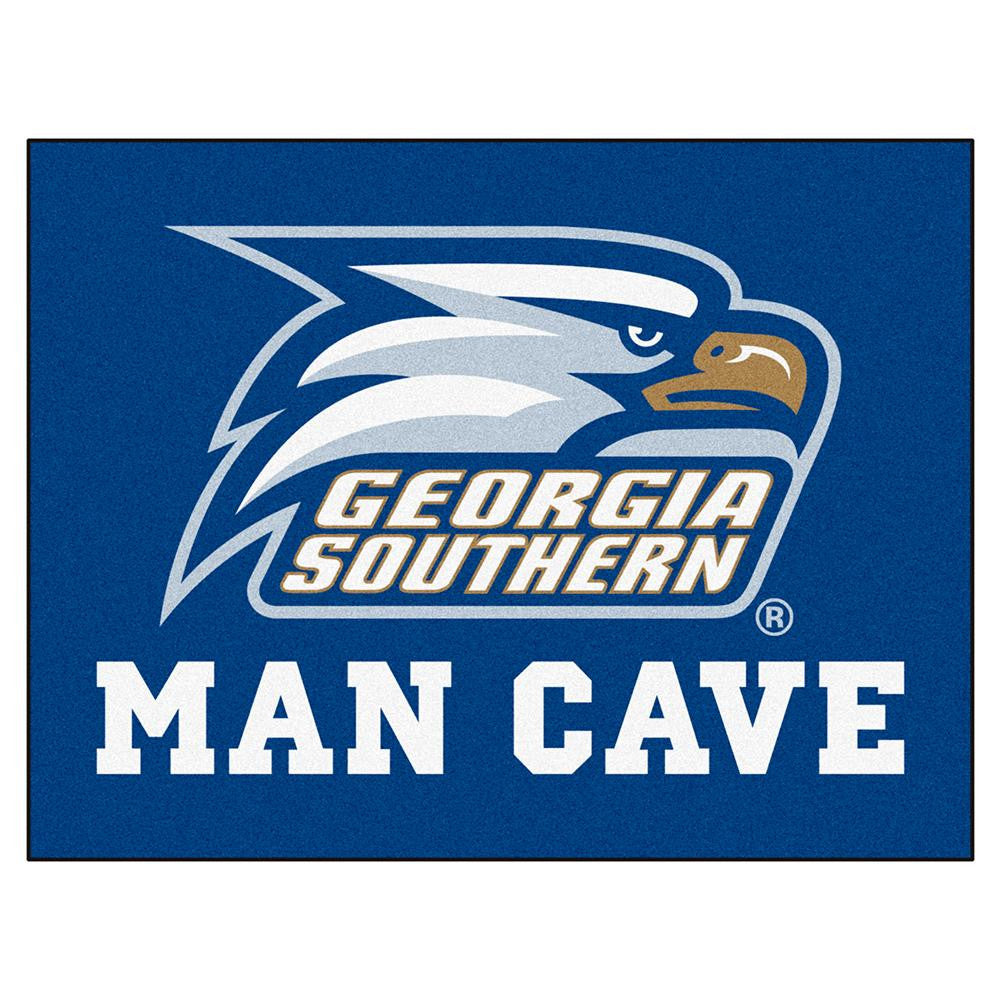 Georgia Southern Eagles Ncaa Man Cave "all-star" Floor Mat (34in X 45in)