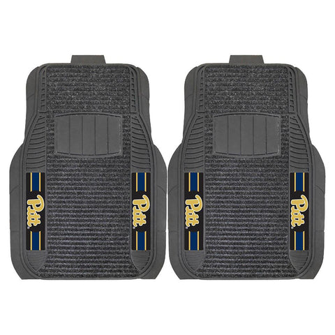 Pittsburgh Panthers Ncaa Deluxe 2-piece Vinyl Car Mats