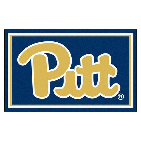 Pittsburgh Panthers Ncaa 4x6 Rug (46"x72")