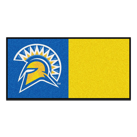 San Jose State Spartans Ncaa Carpet Tiles (18"x18" Tiles)