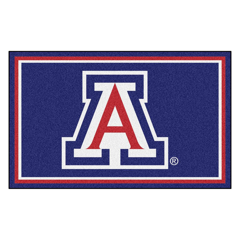 Arizona Wildcats Ncaa 4x6 Rug (46"x72")