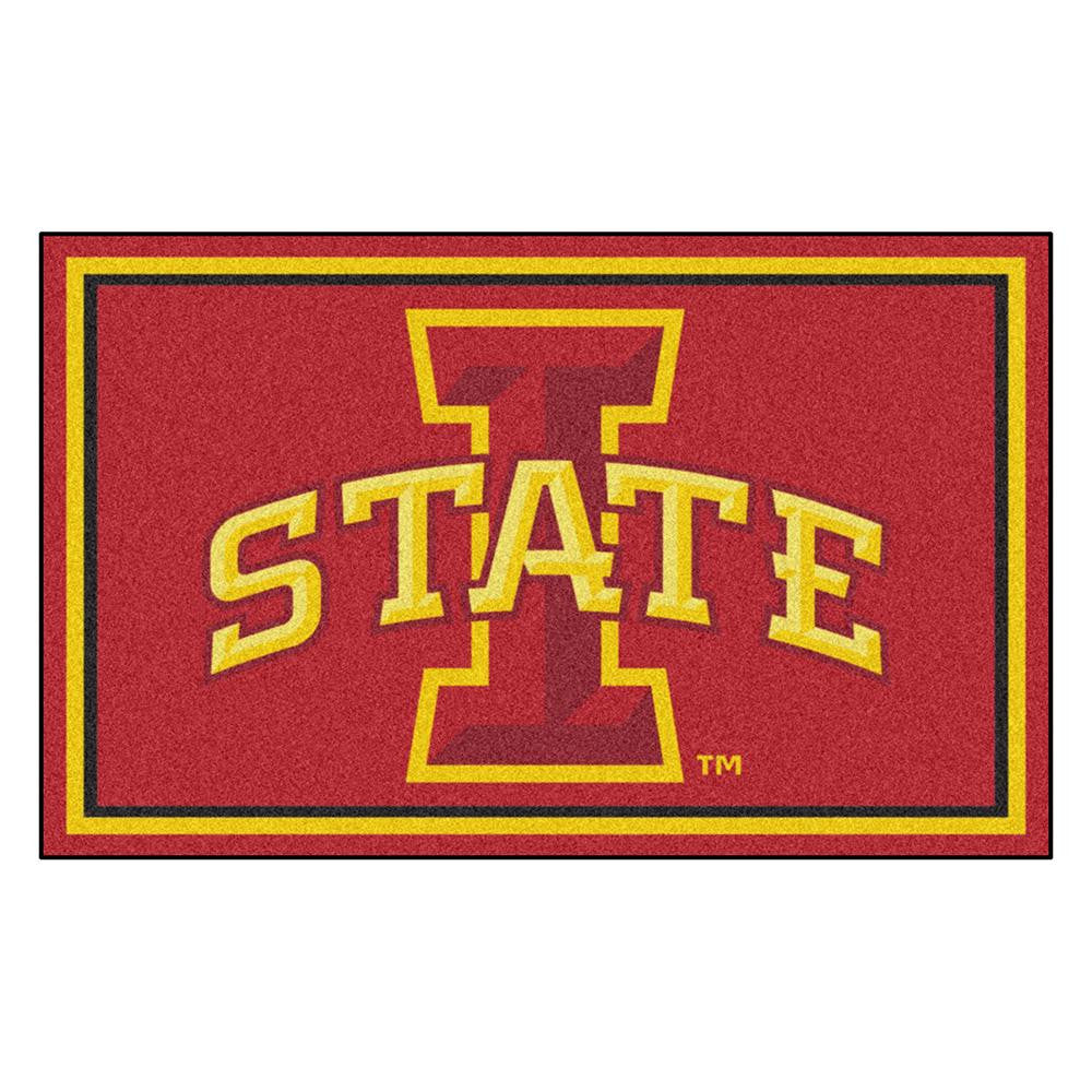 Iowa State Cyclones Ncaa 4x6 Rug (46"x72")