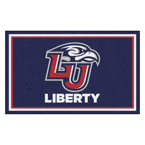 Liberty Flames Ncaa 4x6 Rug (46"x72")