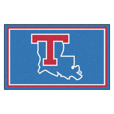 Louisiana Tech Bulldogs Ncaa 4x6 Rug (46"x72")