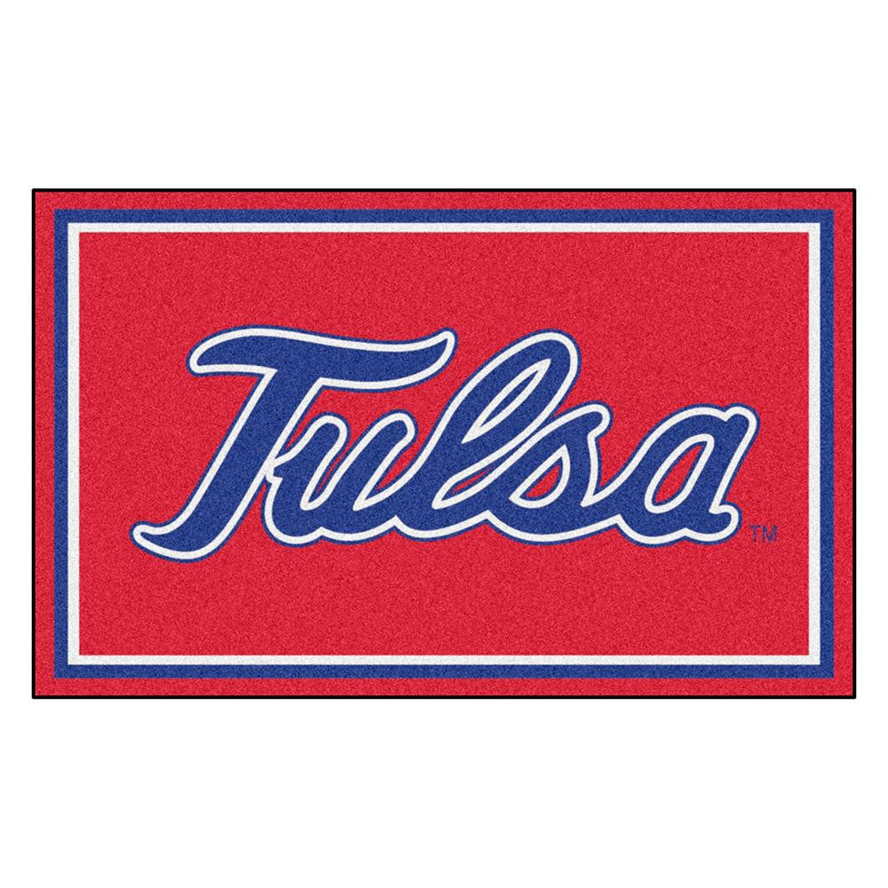 Tulsa Golden Hurricane Ncaa 4x6 Rug (46"x72")