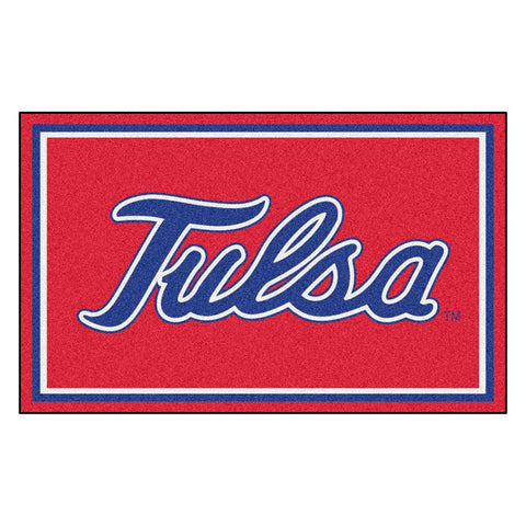 Tulsa Golden Hurricane Ncaa 4x6 Rug (46"x72")