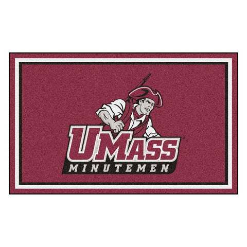 Massachusetts Minutemen Ncaa 4x6 Rug (46"x72")