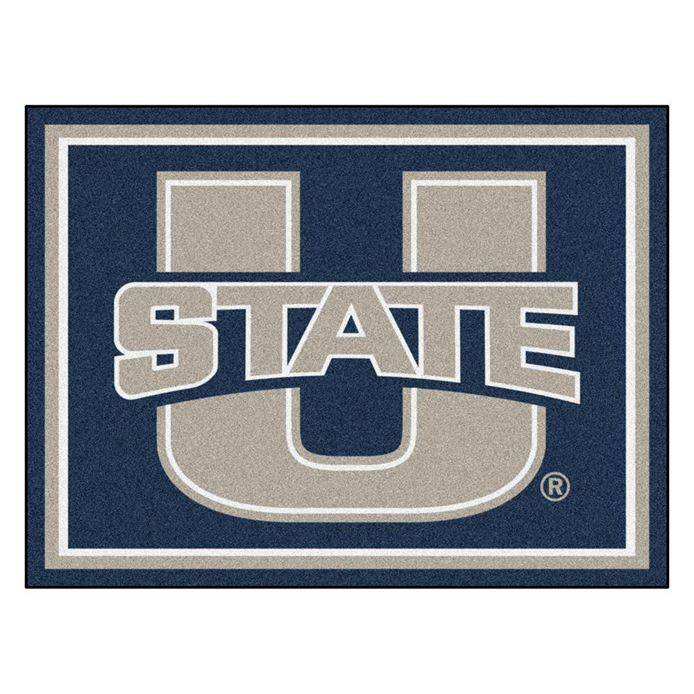 Utah State Aggies Ncaa Ulti-mat Floor Mat (8x10')