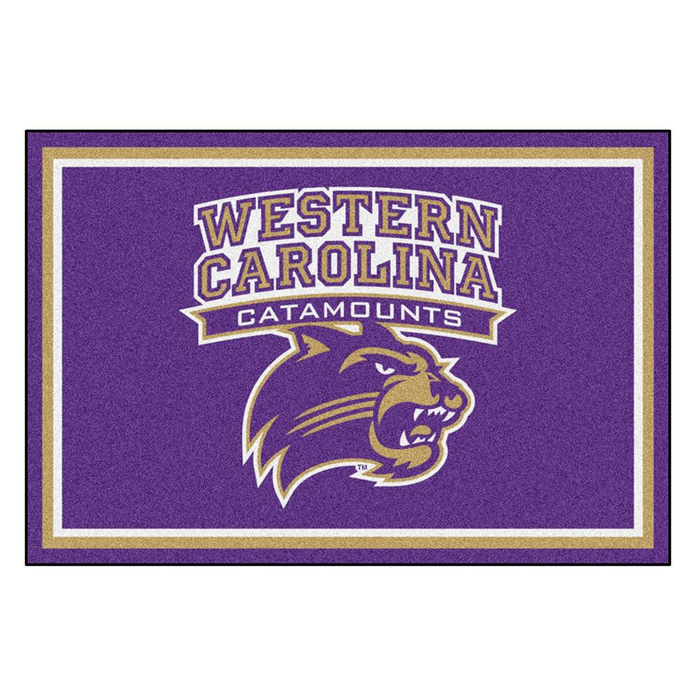 Western Carolina Catamounts Ncaa Ulti-mat Floor Mat (5x8')