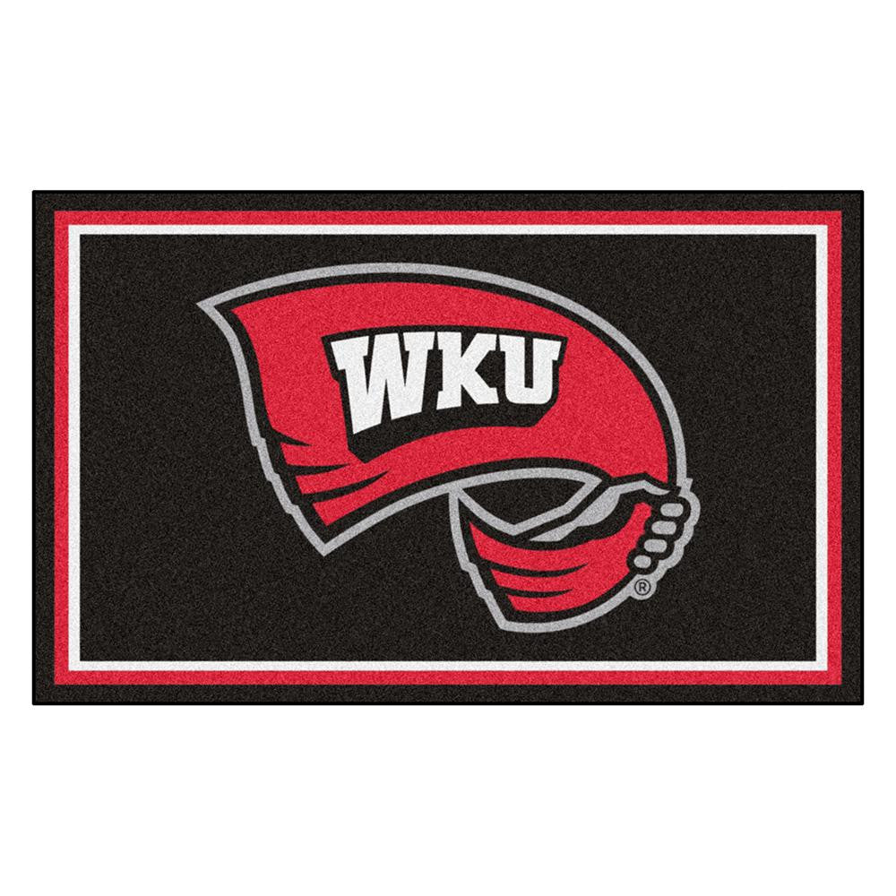 Western Kentucky Hilltoppers Ncaa 4x6 Rug (46"x72")