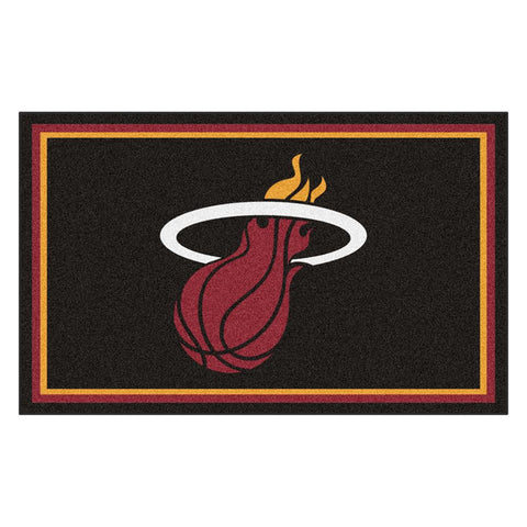 Miami Heat NBA 4x6 Rug (46x72)