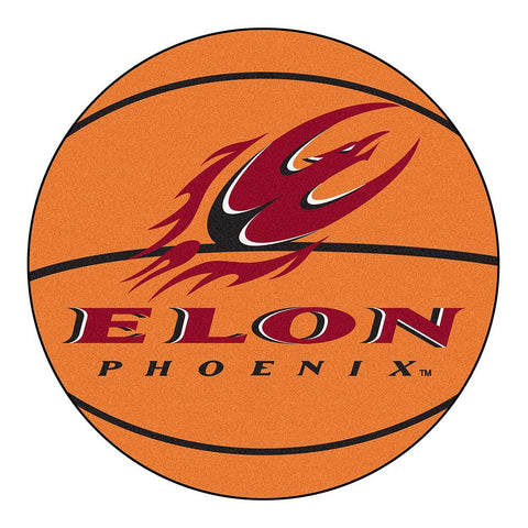 Elon Phoenix Ncaa "basketball" Round Floor Mat (29")