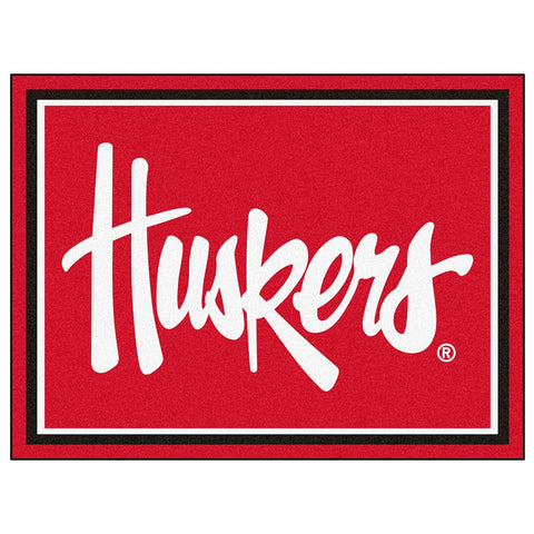 Nebraska Cornhuskers Ncaa Ulti-mat Floor Mat (8x10')