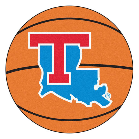 Louisiana Tech Bulldogs Ncaa "basketball" Round Floor Mat (29")