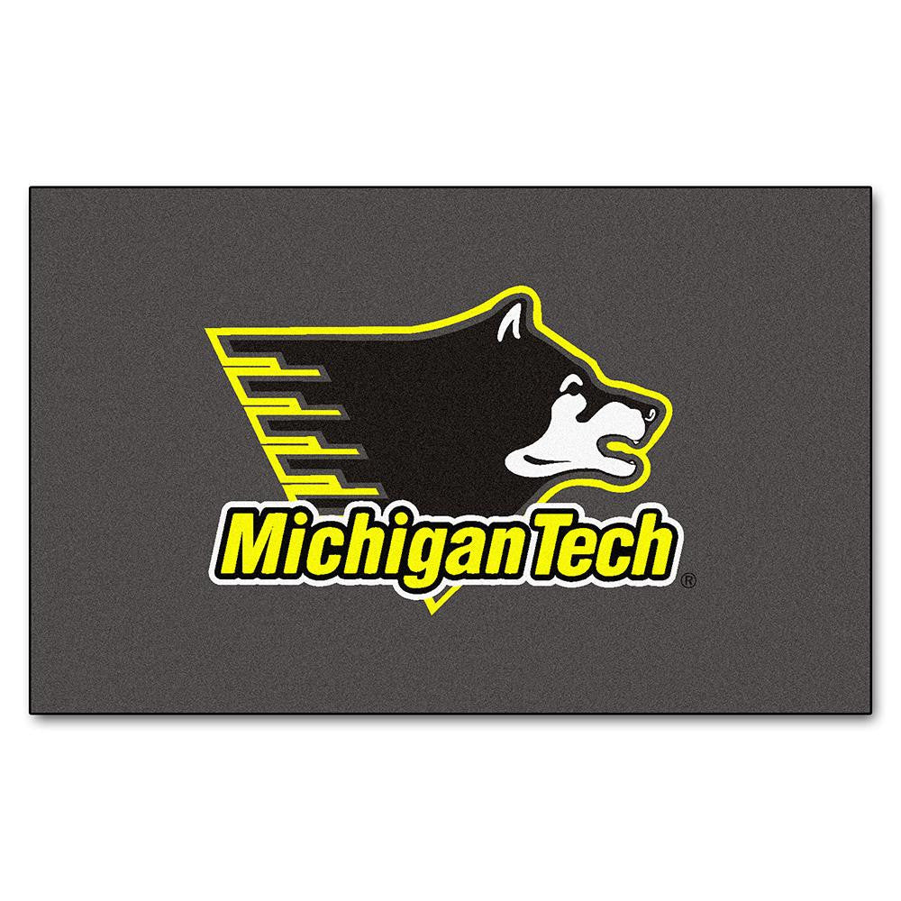 Michigan Tech Huskies Ncaa "ulti-mat" Floor Mat (5x8')