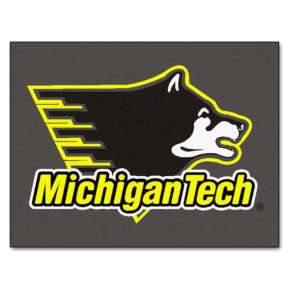 Michigan Tech Huskies Ncaa "all-star" Floor Mat (34"x45")