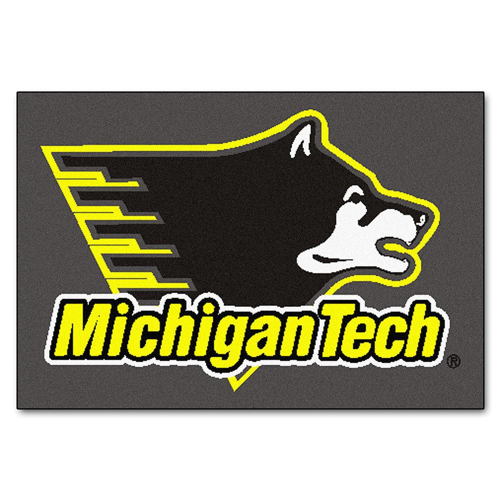 Michigan Tech Huskies Ncaa "starter" Floor Mat (20"x30")