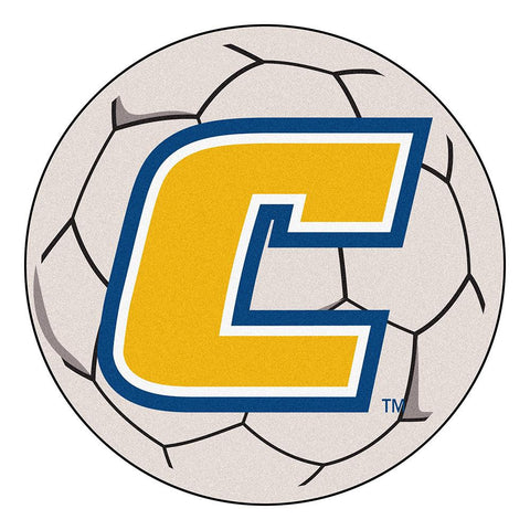 Tennessee Chattanooga Mocs Ncaa "soccer Ball" Round Floor Mat (29")