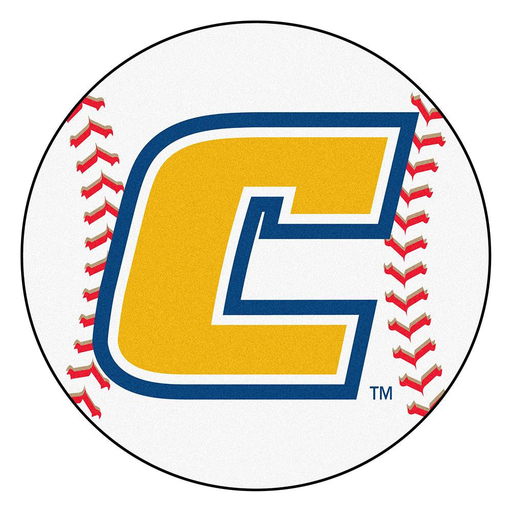 Tennessee Chattanooga Mocs Ncaa "baseball" Round Floor Mat (29")