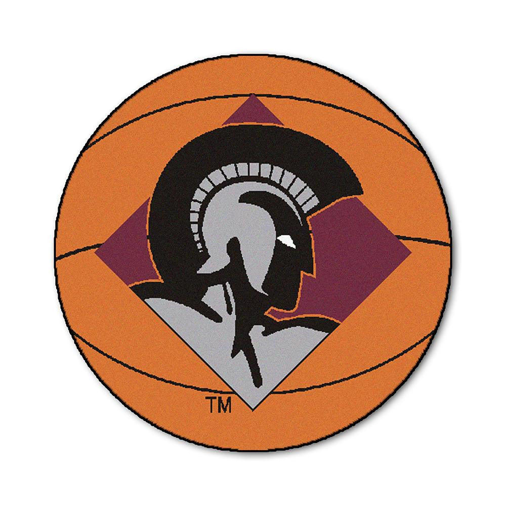 Arkansas Little Rock Trojans Ncaa "basketball" Round Floor Mat (29")