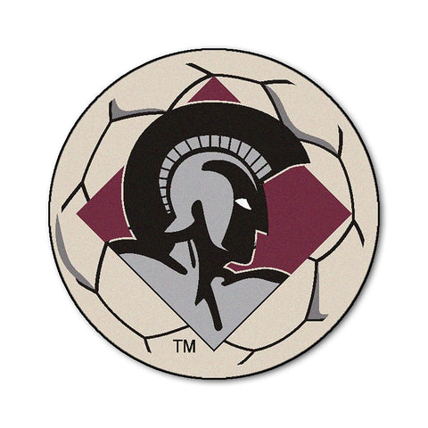 Arkansas Little Rock Trojans Ncaa "soccer Ball" Round Floor Mat (29")