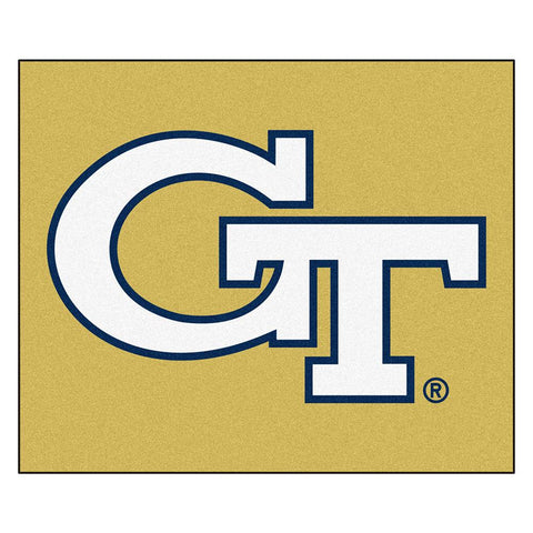 Georgia Tech Yellowjackets Ncaa "tailgater" Floor Mat (5'x6')