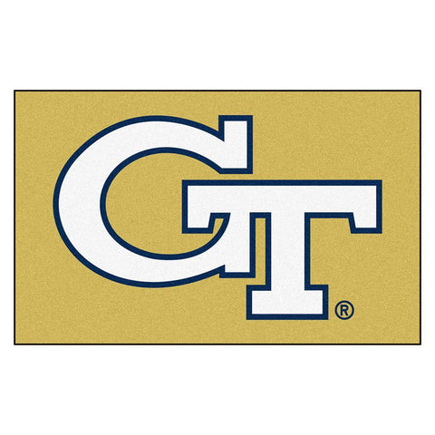 Georgia Tech Yellowjackets Ncaa "ulti-mat" Floor Mat (5x8')