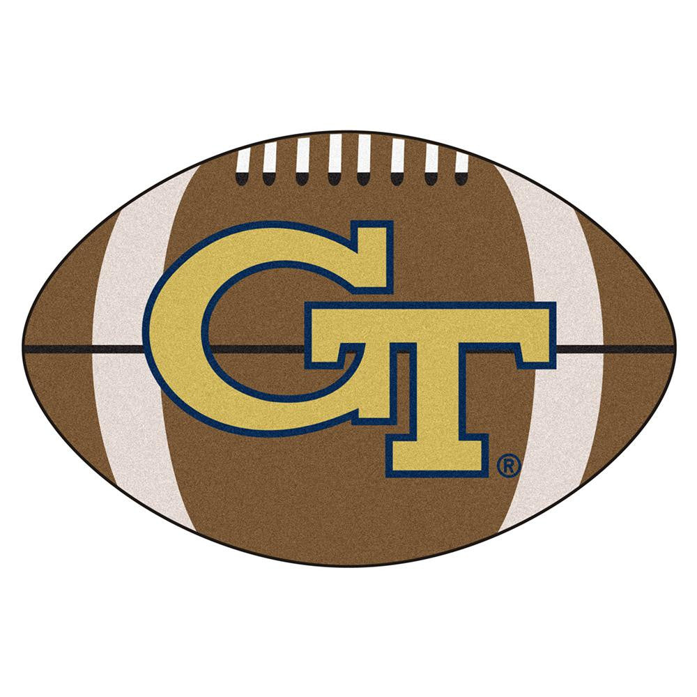 Georgia Tech Yellowjackets Ncaa "football" Floor Mat (22"x35")
