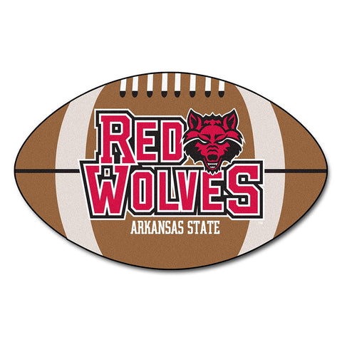 Arkansas State Red Wolves Ncaa "football" Floor Mat (22"x35")