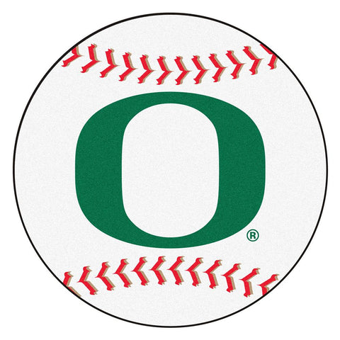 Oregon Ducks Ncaa Baseball Round Floor Mat (29")