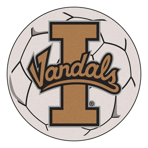 Idaho Vandals Ncaa "soccer Ball" Round Floor Mat (29")