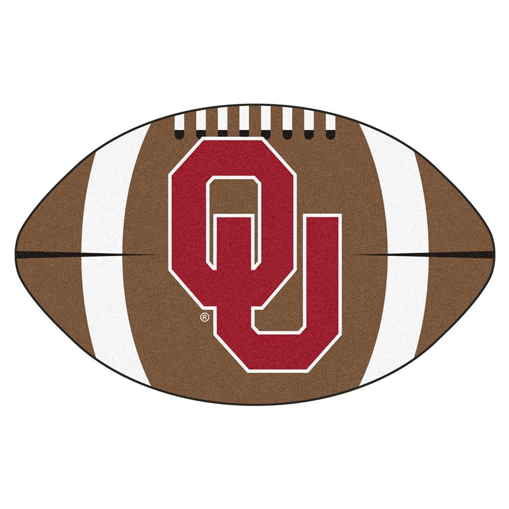 Oklahoma Sooners Ncaa "football" Floor Mat (22"x35")