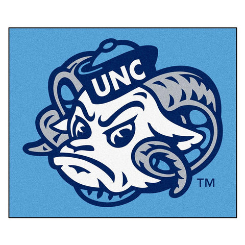 Unc - Chapel Hill Ncaa "tailgater" Floor Mat (5'x6') Ram Logo