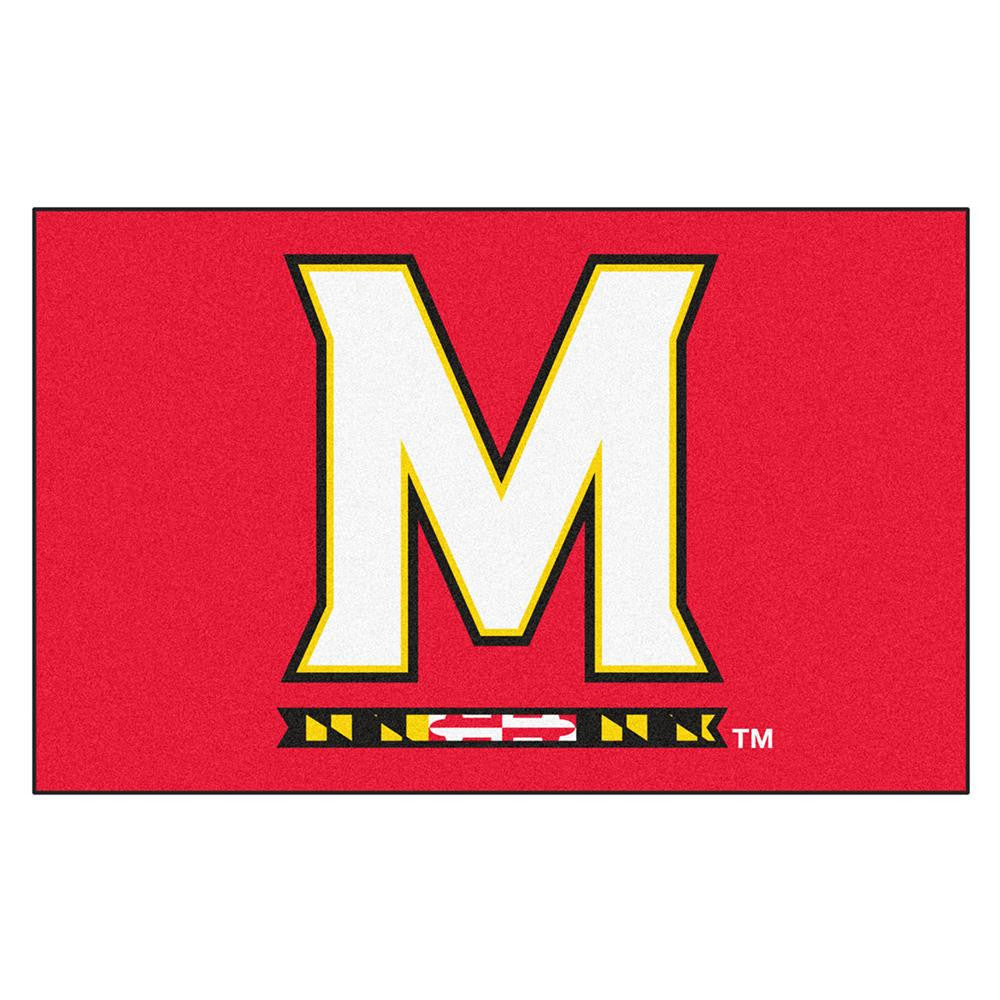 Maryland Terps Ncaa "ulti-mat" Floor Mat (5x8')