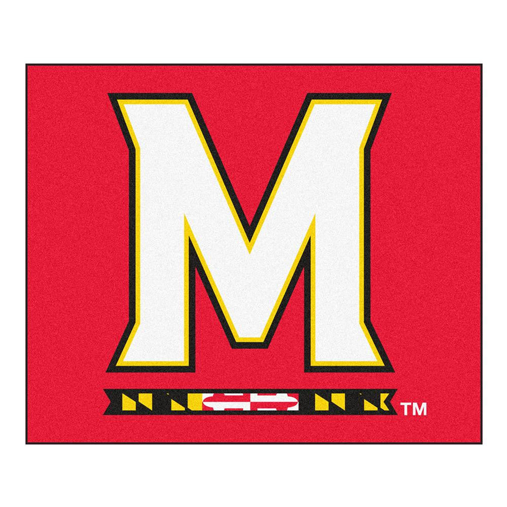 Maryland Terps Ncaa "tailgater" Floor Mat (5'x6')