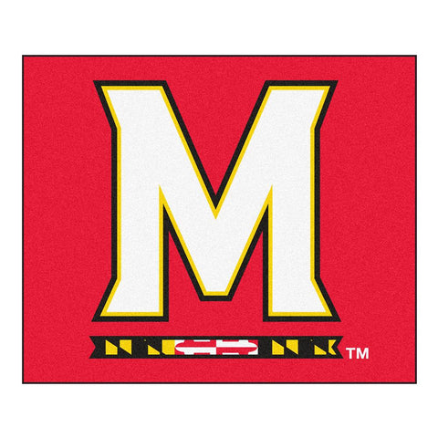 Maryland Terps Ncaa "tailgater" Floor Mat (5'x6')