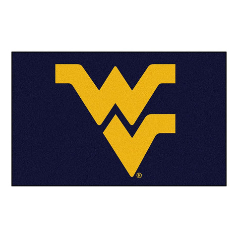 West Virginia Mountaineers Ncaa "ulti-mat" Floor Mat (5x8')