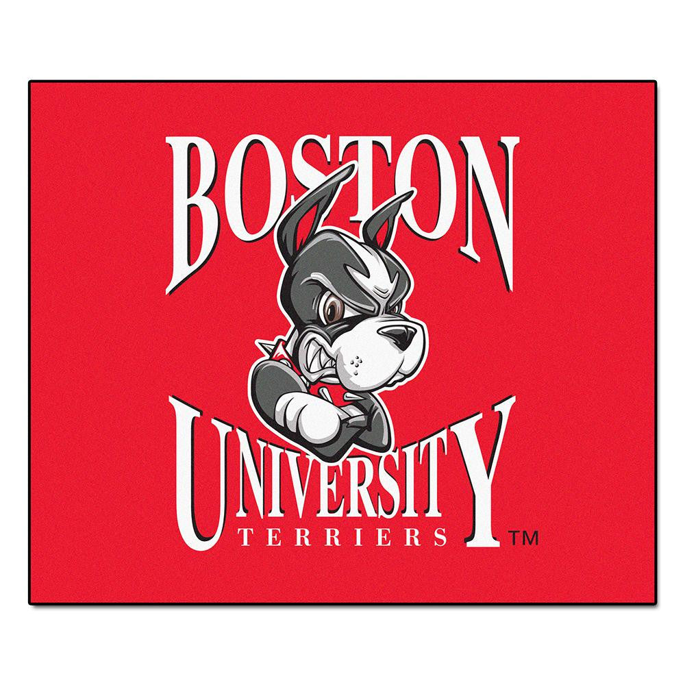 Boston Terriers Ncaa "tailgater" Floor Mat (5'x6')