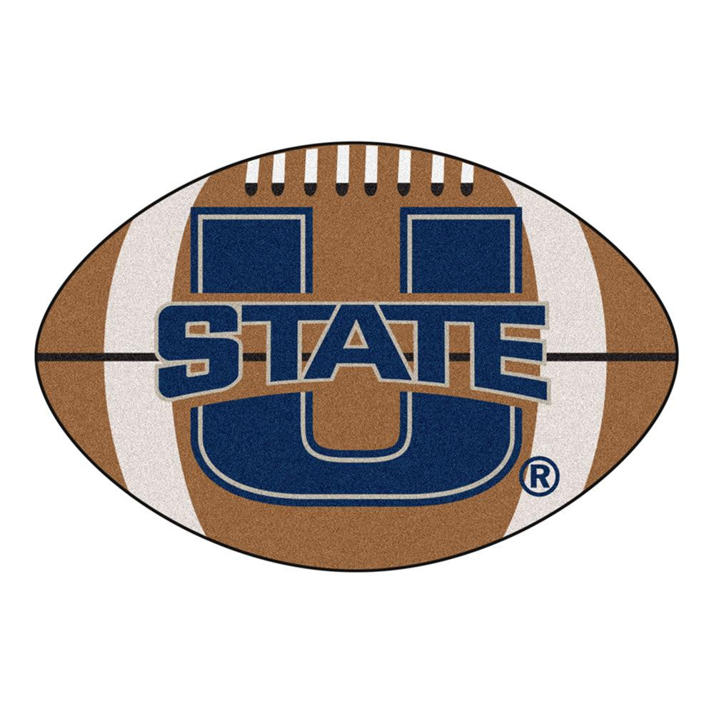 Utah State Aggies Ncaa "football" Floor Mat (22"x35")